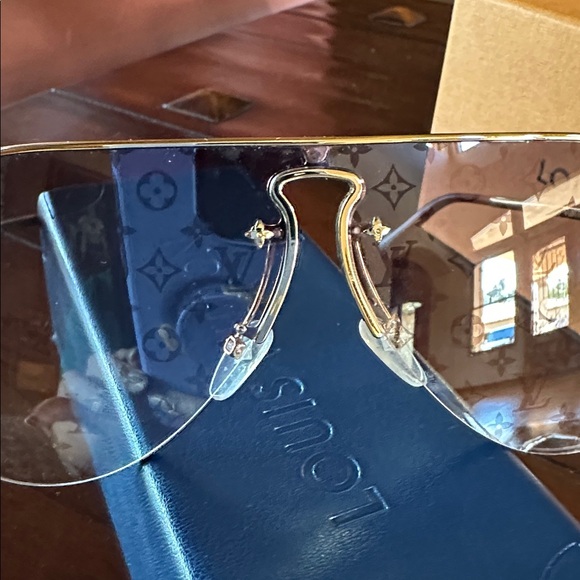 Auth. Louis Vuitton grease mask sunglasses z1469u - Picture 14 of 15